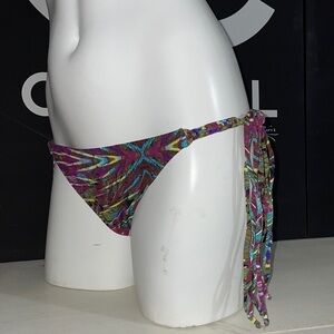 Miss Bikini Luxe Bikini Bottom Macrame Brazilian Bikini Bottom VS Bikini NEW